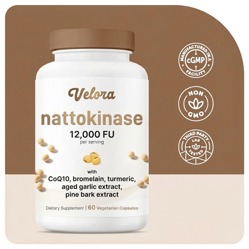 Velora Japanese Nattokinase Capsules